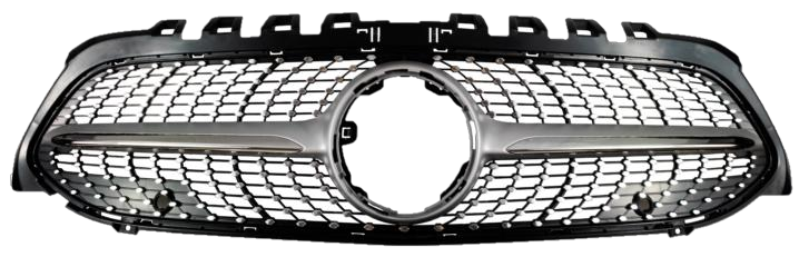 Grille with camera hole