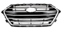 [AES01-ELA16-006] GRILLE -CHROMED